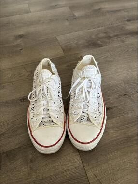 converse chuck taylor all star ox crochet women’s 10